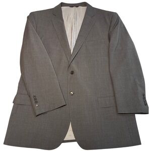 Brooks‎ Brothers Explorer Blazer 46R Gray Madison Fit Stretch Travel Sport Coat